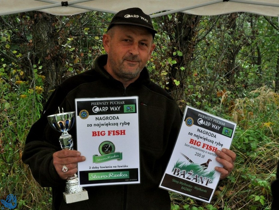 Jan Komarnicki w&nbsp;dniu 16 września 2017 r. o godzinie 4.00 złowił największą rybę zawod&oacute;w &bdquo;Big Fish&rdquo;, kt&oacute;rego waga wyniosła 8,47 kg<br /><i>autor: Udostępnił Jan Komarnicki</i>