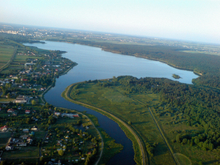 Zalew Zemborzycki z góry